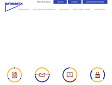 Tablet Screenshot of datamatx.com